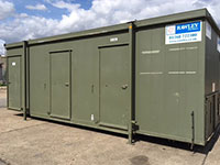 Used Static welfare unit for sale