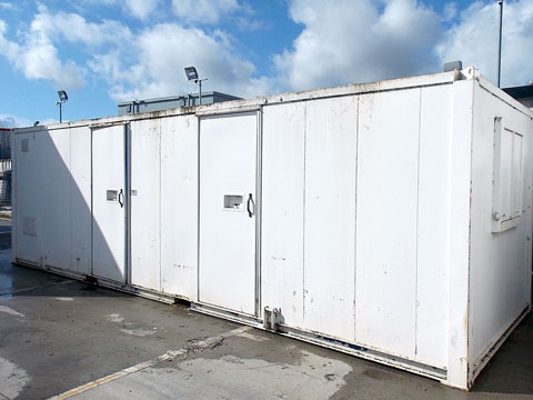 Used Static welfare unit for sale