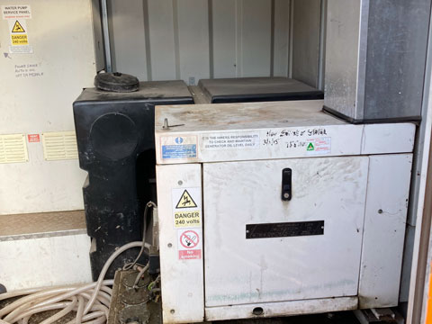 Used Static welfare unit for sale